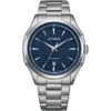 Citizen Men's Eco-Drive Sport Blue Dial Stainless Steel Bracelet