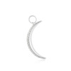Ania Haie Silver Moon Pavé Earring Charm