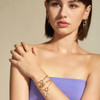 Ania Haie Gold Mini Link Charm Chain Connector Bracelet