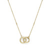Olivia Burton Classic Amity Interlock Gold Plated Necklace