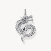 Thomas Sabo Silver blackened dragon pendant