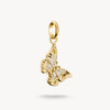 Charm pendant butterfly Connect gold-plated