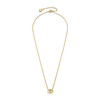 Classic Kindred Interlink Heart Gold Plated Necklace