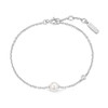 ANIA HAIE Silver Shell Pearl & Bezel-Set Sparkle Bracelet
