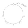 ANIA HAIE Silver Droplet Station Bracelet