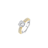 TI SENTO Classic Zirconia Ring with stone