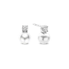 TI SENTO Zirconia Pearl Earrings