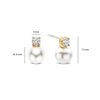 TI SENTO Zirconia Pearl Earrings