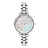 Classic 34mm Captivate Mother of Pearl & Silver Bracelet Watch