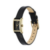 Classic 16mm Mini Grove Gold & Black Croc Leather Strap Watch