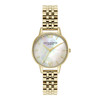 Classic 30mm White & Gold Bracelet Watch