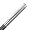 Matrix Tennis ballpoint pen, Black lacquered, Chrome plated
