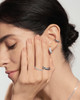Silver Spiral Adjustable Ring