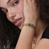 Olivia Burton Classic 18mm Cambridge Forest Green & Gold Bracelet Watch