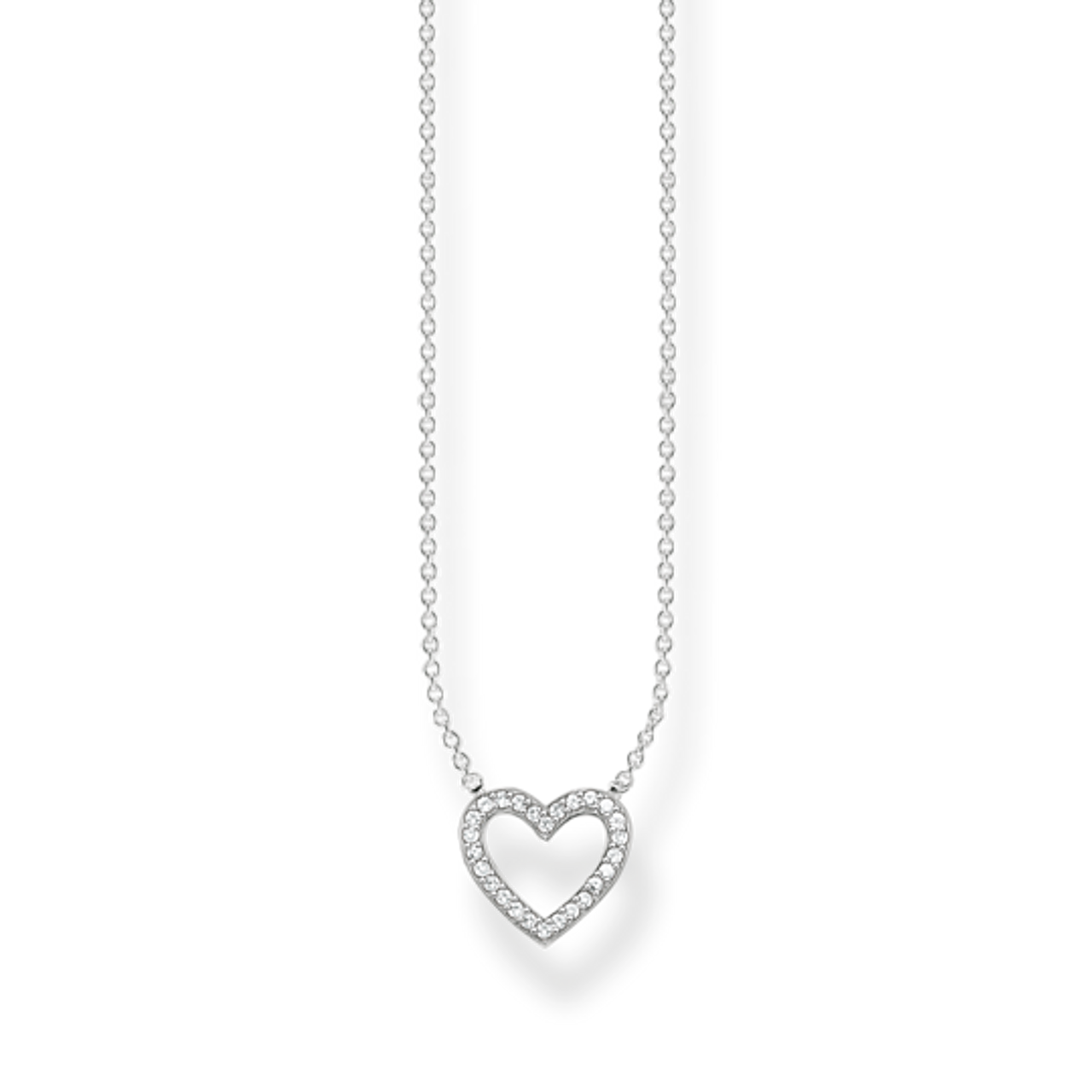 THOMAS SABO KK0001-001-12 Silver Necklet - thbaker.co.uk