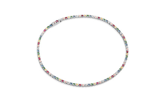 Sif Jakobs Bracelet Ellera With Multicoloured Zirconia