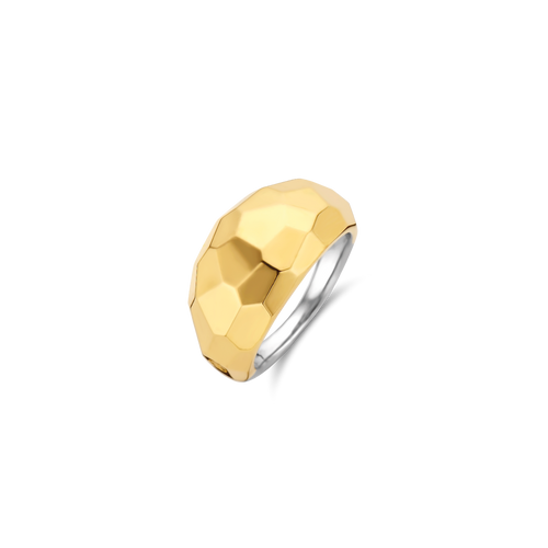 TI SENTO - Milano Silver Gold Plated Ring