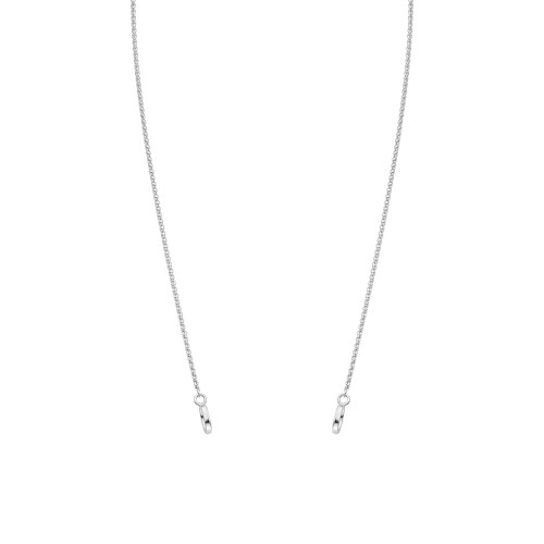 TI SENTO - Milano Rhodium Plated Sterling Silver Necklace