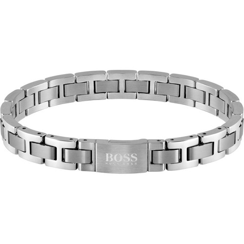 Gents BOSS Metal Link Essentials Stainless Steel Bracelet