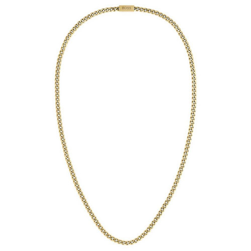 Gents BOSS Chain For Him Gold IP Necklace