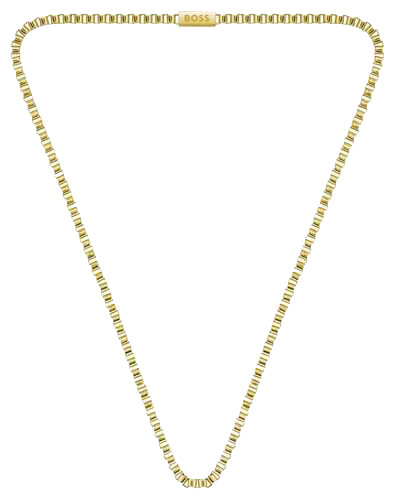 Gents BOSS 4.2mm Chain For Him Gold IP Necklace