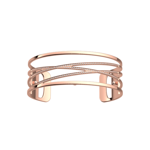 Les Georgettes Liens bracelet 25 mm Rose Gold Finish