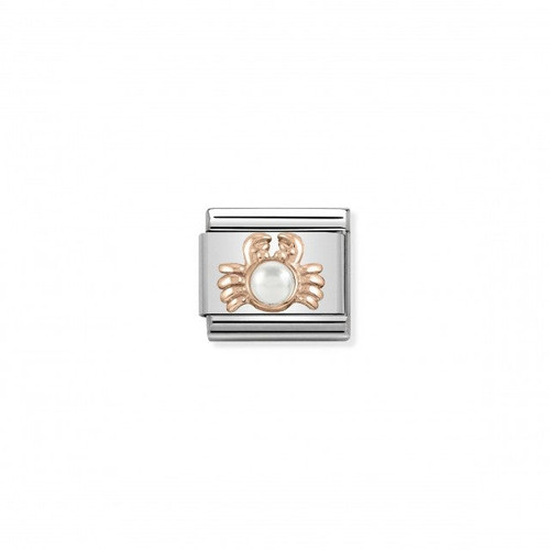 Composable Classic Crab Link With Pearl