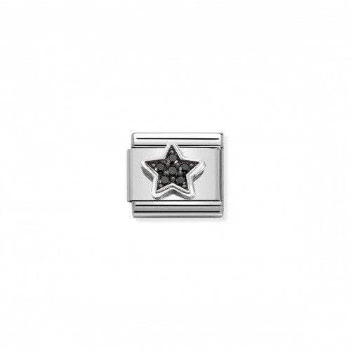 Composable Classic Link Star Black CZ