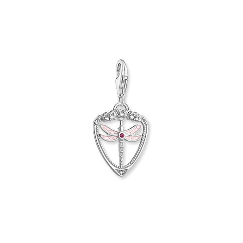 Thomas Sabo Charm pendant dragonfly pink