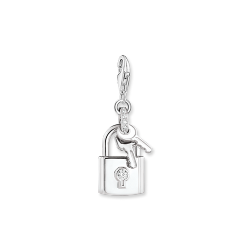Thomas Sabo Charm pendant lock with key silver