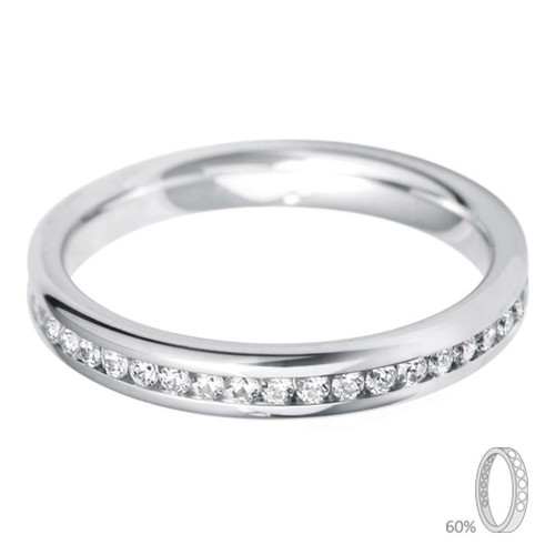 Platinum Diamond Set Wedding Ring