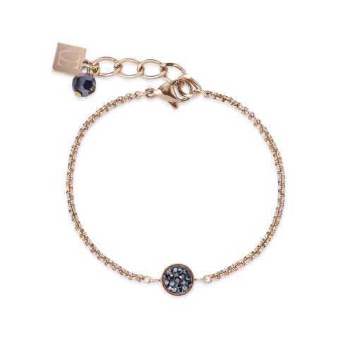 COEUR DE LION Coer De Lion Rhinestone Rose Bracelet