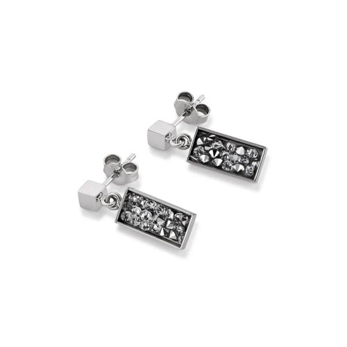 COEUR DE LION grey rockstud earstuds