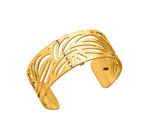 Les Georgettes Aloes bracelet 25 mm Gold finish