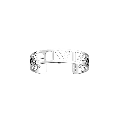Les Georgettes Love Bracelet 14 mm Silver finish