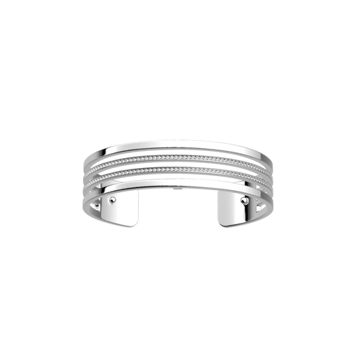 Les Georgettes Paralleles Bracelet 14 mm Silver finish