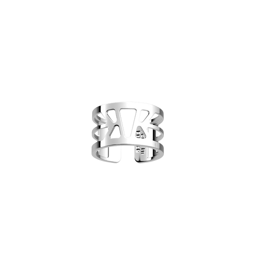 Les Georgettes Ibiza ring 12 mm Silver finish