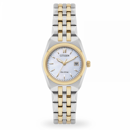 Citizen Eco-Drive Ladies’ Corso White Dial Watch
