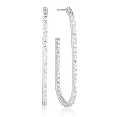 SIF Jakobs EARRINGS CAPIZZI X-GRANDE - WITH WHITE ZIRCONIA