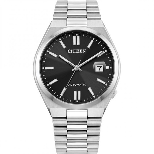 Citizen Mens Citizen Tsuyosa Automatic Watch in Black