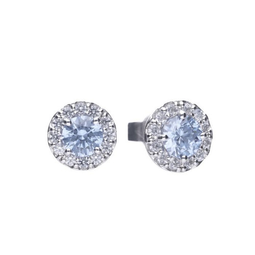 Diamonfire Pastel Pave Set Stud Earrings