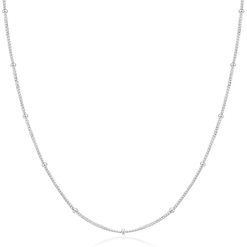 Ania Haie Silver Orb Chain Necklace