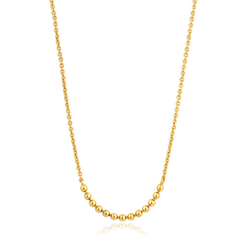 Ania Haie Gold Modern Multiple Balls Necklace