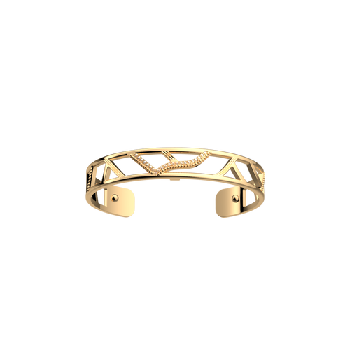 Les Georgettes Désert bracelet gold tone 8mm