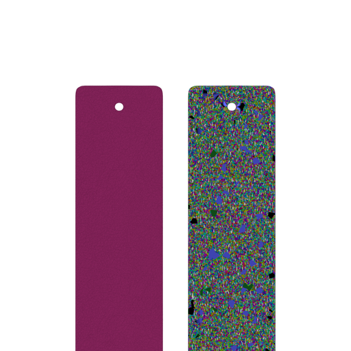 Les Georgettes Leather insert - Bracelets, Dark Purple / Galaxy 25mm