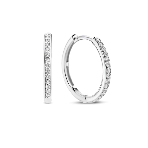 TI SENTO Medium Hoops - 7959ZI