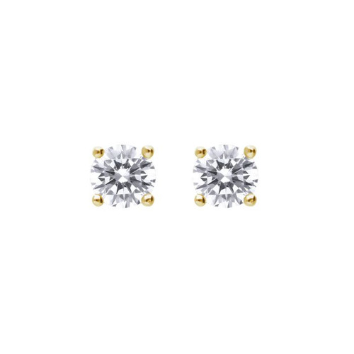 Diamonfire Four Claw Carat Stud Earrings