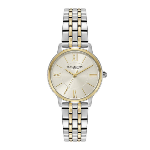 Classic 30mm Westbourne White & Two Tone Bracelet Watch