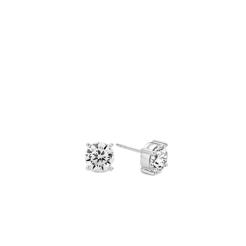 TI SENTO Classic Zirconia Earstuds 8mm
