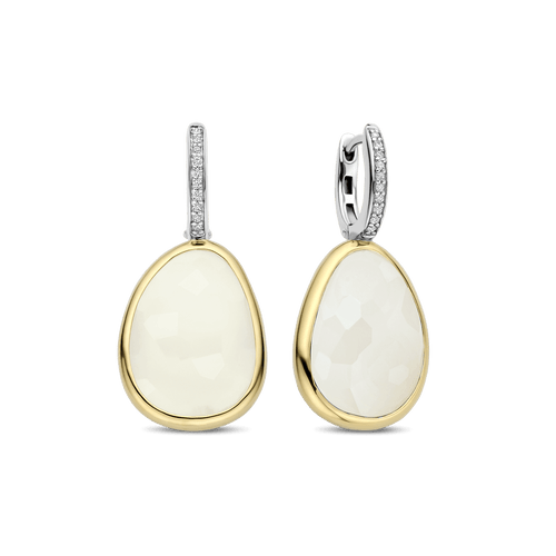 TI SENTO Drop Earrings with Luxury stone